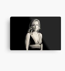 GILLIAN ANDERSON Metal Print