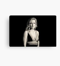GILLIAN ANDERSON Canvas Print