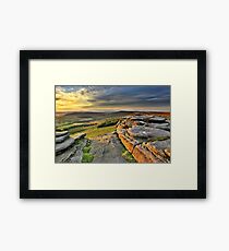 Last Light at Stanage Edge Framed Print