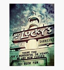 Mr. Lucky's Photographic Print