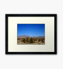 Desert Blues Framed Print