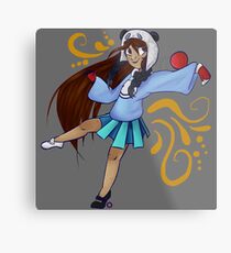 Rhythmic Metal Print
