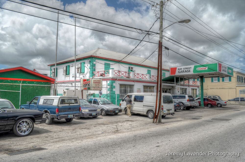 Bay Street Garage On Dowdeswell Street In Nassau The Bahamas By