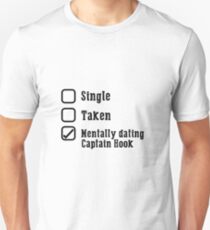 Mentally Dating Captain Hook Unisex T-Shirt