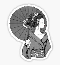 Vecta Geisha Sticker