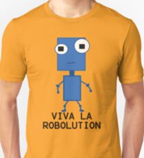 Viva La Robolution Slim Fit T-Shirt