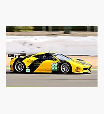 Ferrari 458 No 66 Photographic Print