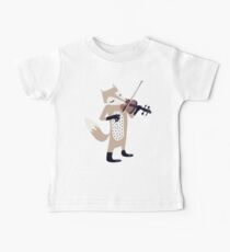 FOXY VIOLINIST Baby Tee