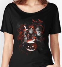Super Villains Halloween Women's Relaxed Fit T-Shirt