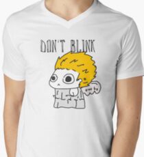 Blink and ur ded. Men's V-Neck T-Shirt