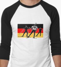 German Biathlon Men's Baseball ¾ T-Shirt