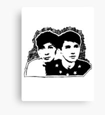 Danisnotonfire & AmazingPhil Canvas Print