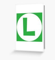 L Greeting Card