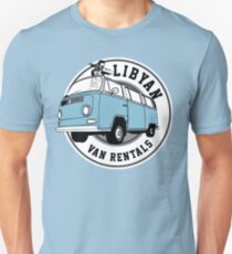 Back to the Future 'Libyan Van Rentals' Logo Unisex T-Shirt