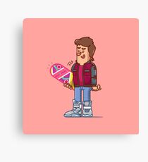 Marty McFly Canvas Print