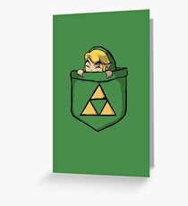 Tarjeta de felicitación Leyenda de Zelda - Enlace de bolsillo