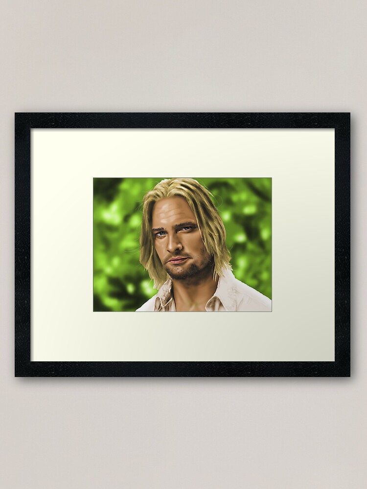 Alternate view of James 'Sawyer' Ford Framed Art Print