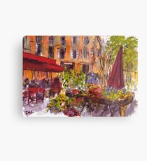 Le Marche, Aix en Provence Metal Print