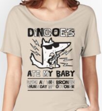 Camiseta ancha para mujer Dingoes comieron a mi bebé | Camiseta Buffy The Vampire Slayer Band