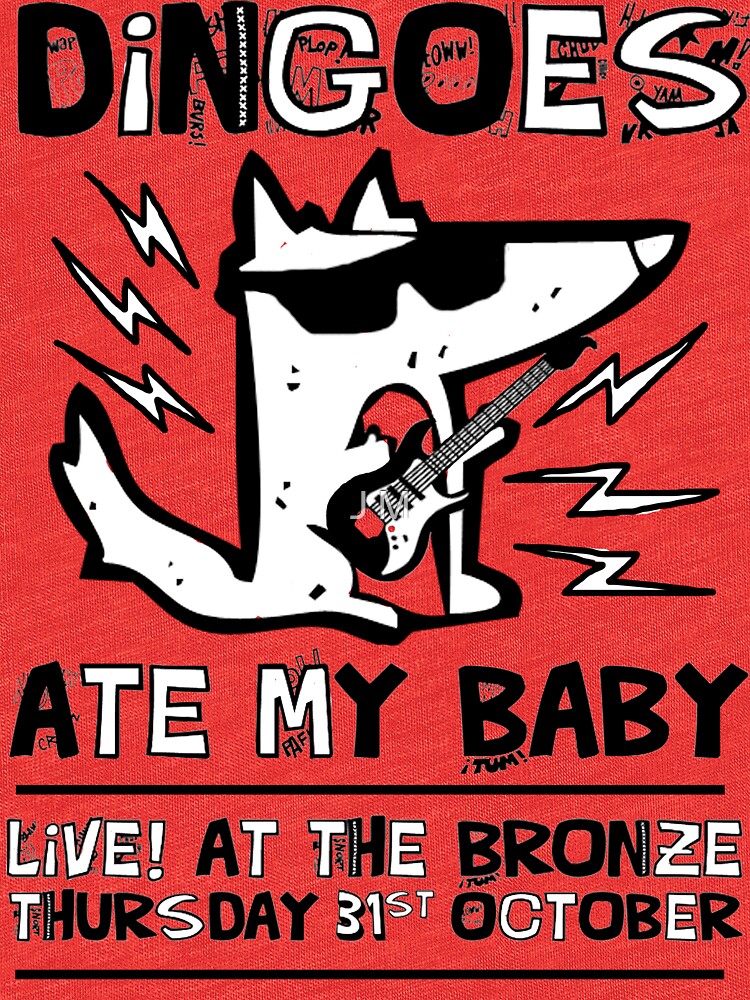 "Dingoes Ate My Baby | Buffy The Vampire Slayer Band T-shirt" T-shirt