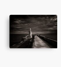 Folkestone lighthouse Canvas Print