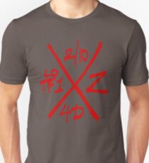 Dead Walking Zombie X-Code (RED) Unisex T-Shirt
