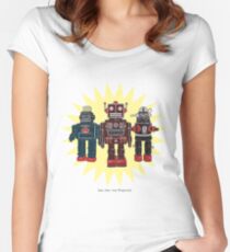 We Are The Robots Women's Fitted Scoop T-Shirt
