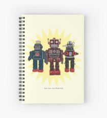 We Are The Robots Spiral Notebook
