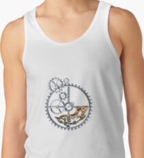 Industrial Silver Dog Tank Top