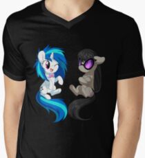 MLP - Vinyl & Octavia Men's V-Neck T-Shirt