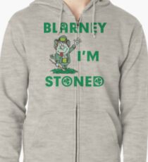 Irish Blarney I'm Stoned Zipped Hoodie
