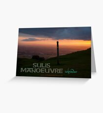 Sulis Manoeuvre calendar cover Greeting Card