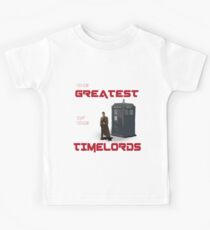The Greatest Of The Timelords Kids Tee