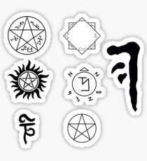 Supernatural Symbol's sticker pack Sticker