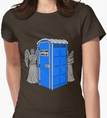 The Angels Have the Wrong Box! Women's Fitted T-Shirt