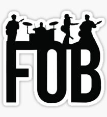 Fall Out Boy Silhouettes Sticker