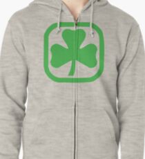 Shamrock Zipped Hoodie