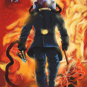 Fahrenheit 451 Art Print by Ƃuıuǝddɐɥ-sı-plɹoʍ-ɹǝɥʇouɐ