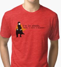 Sherlock Shock Blanket Tri-blend T-Shirt
