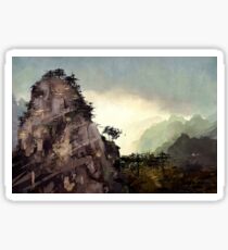 Misty Mountain Sticker