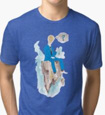 Pensatore illuminato Tri-blend T-Shirt