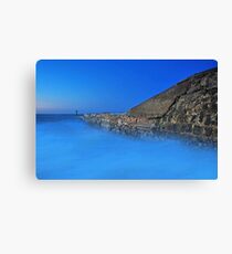 Stormy Sea Sunrise Canvas Print