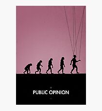 99 Steps of Progress - Public opinion Photographic Print