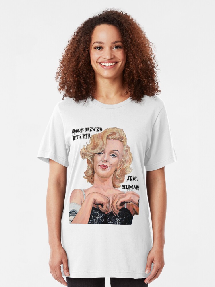 Alternate view of Marilyn Monroe Slim Fit T-Shirt