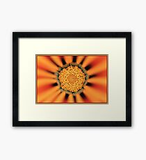 Flower Art Work Framed Print