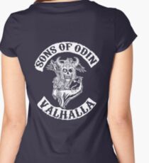 Sons Of Odin - Valhalla Chapter Women's Fitted Scoop T-Shirt