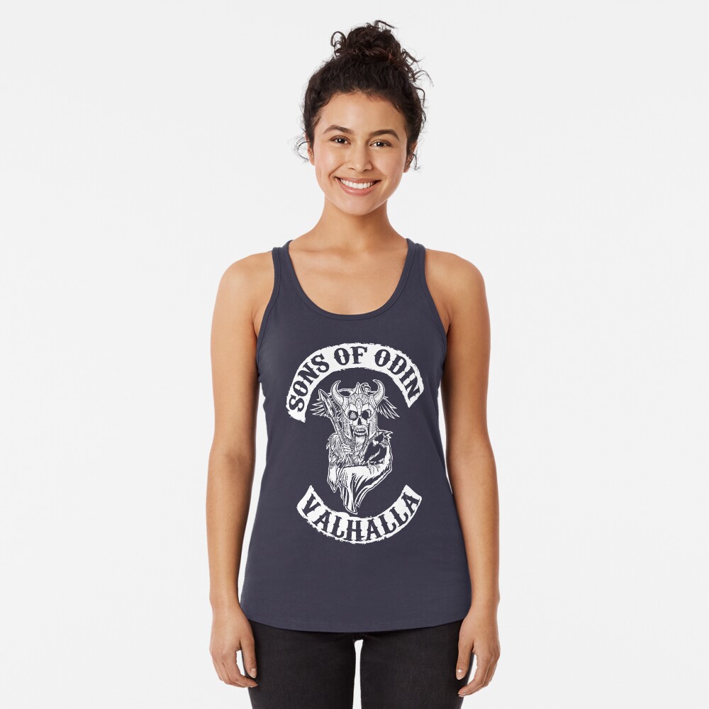 Sons Of Odin - Valhalla Chapter Racerback Tank Top
