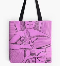 holding onto the flame Tote Bag
