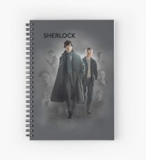 BBC Sherlock Spiral Notebook