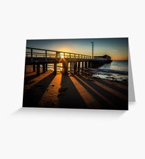 Sunrise at Queenscliff Greeting Card